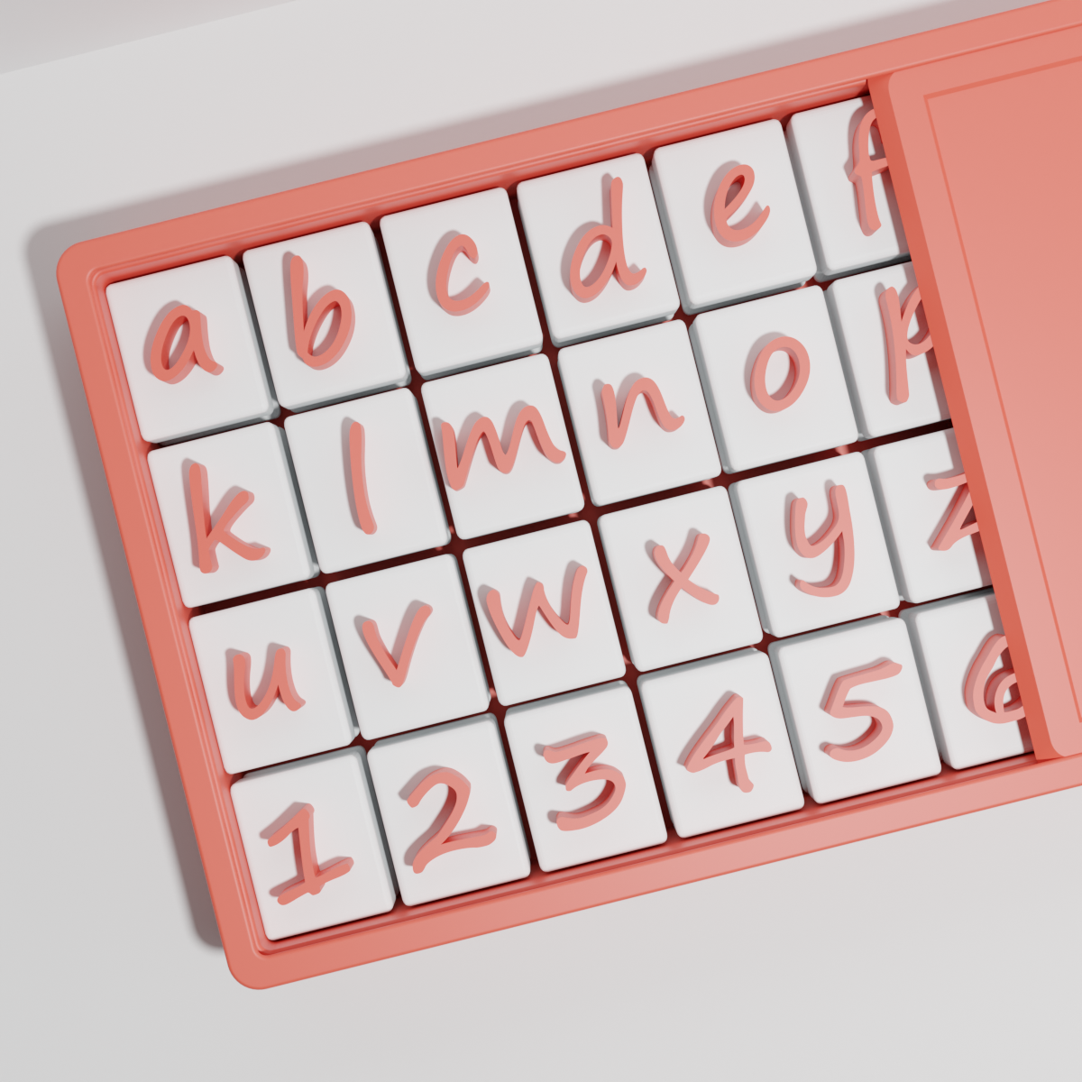 3D printede bogstav-stempler til keramik