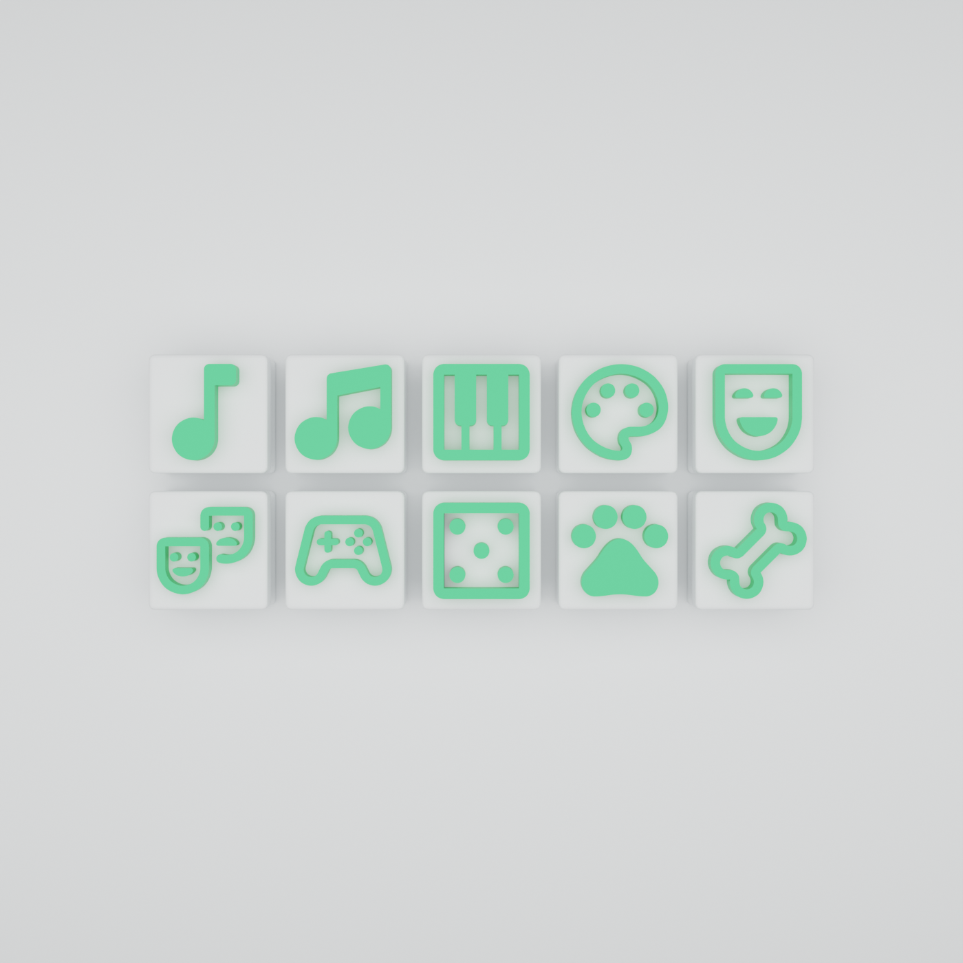 3D printede ikon-stempler til keramik