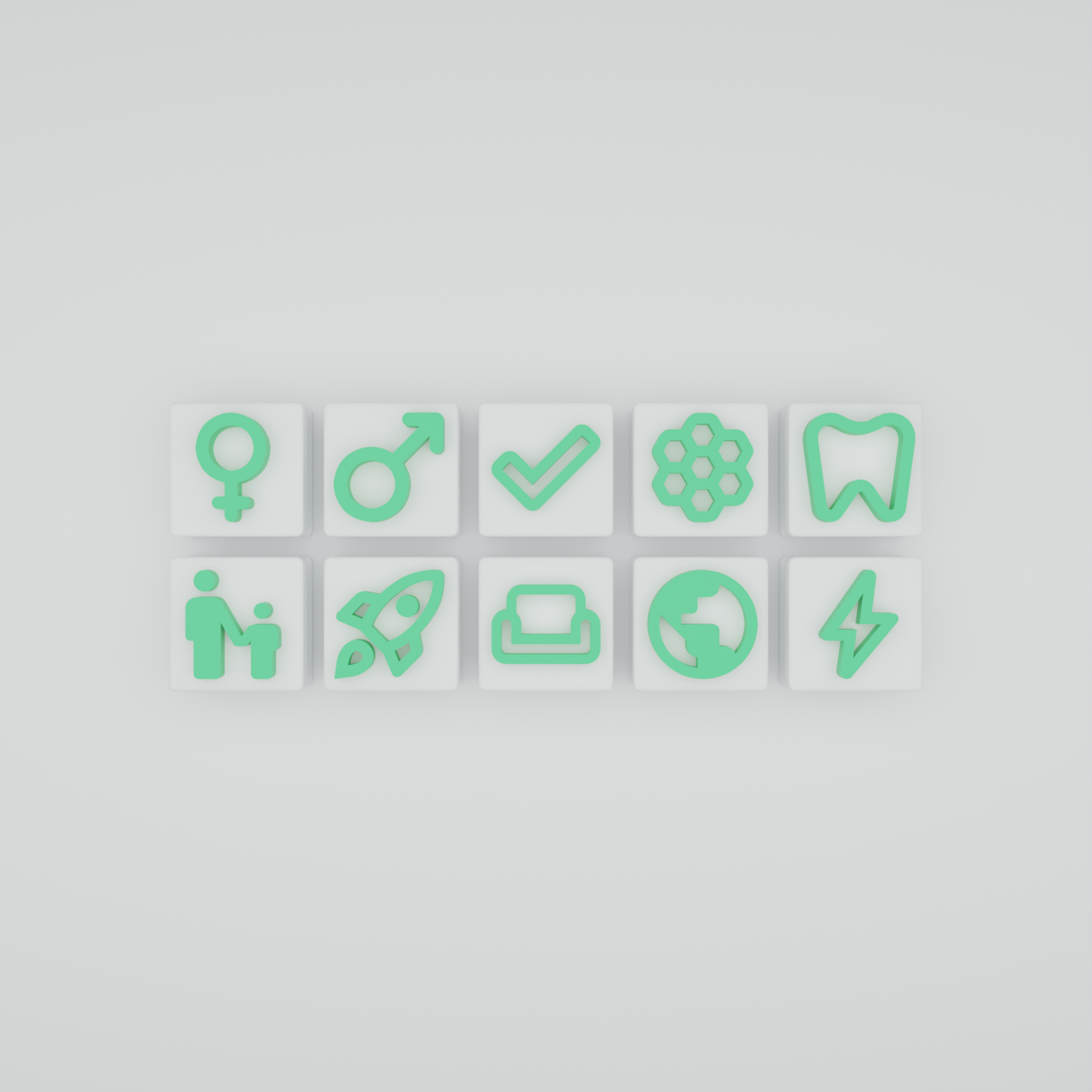 3D printede ikon-stempler til keramik